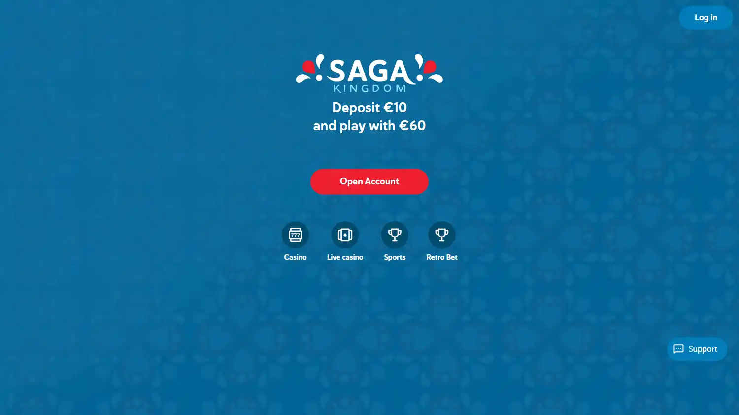 Saga Kingdom Casino screenshot 1