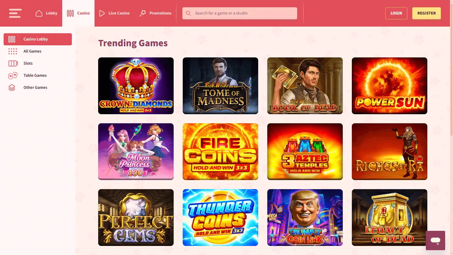 Sakura Slots Casino screenshot 2