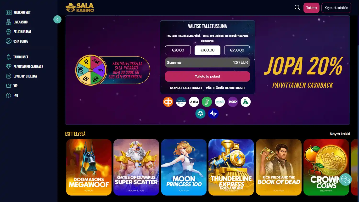 SalaKasino screenshot 1