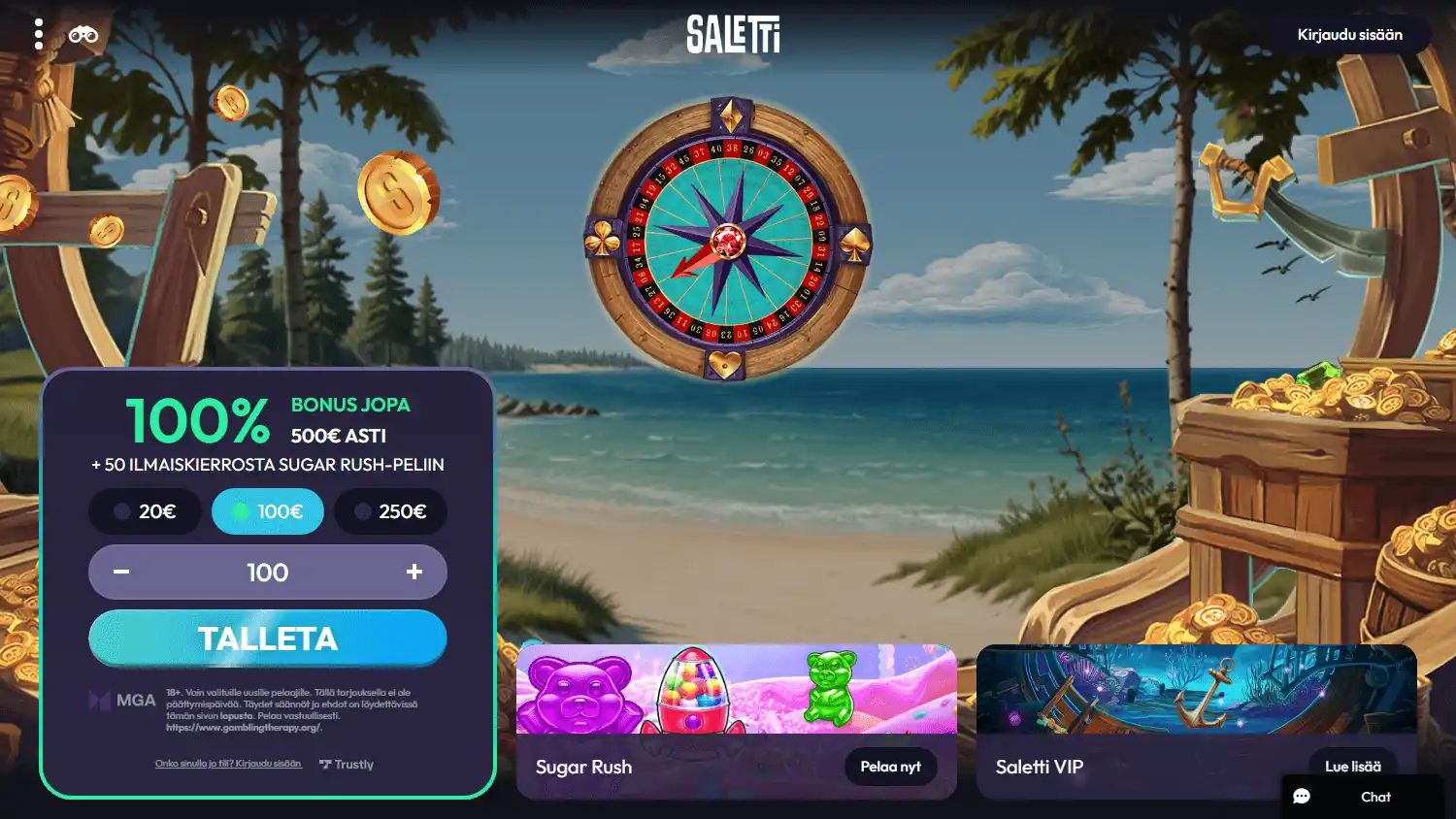 Saletti Casino screenshot 1