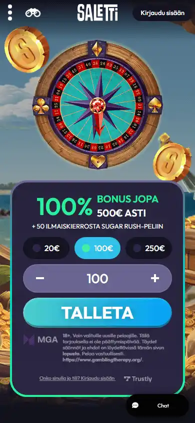 Saletti Casino screenshot 3