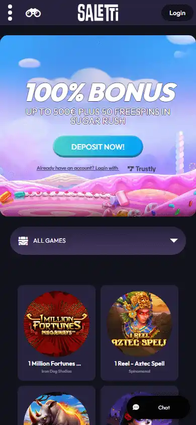 Saletti Casino screenshot 4