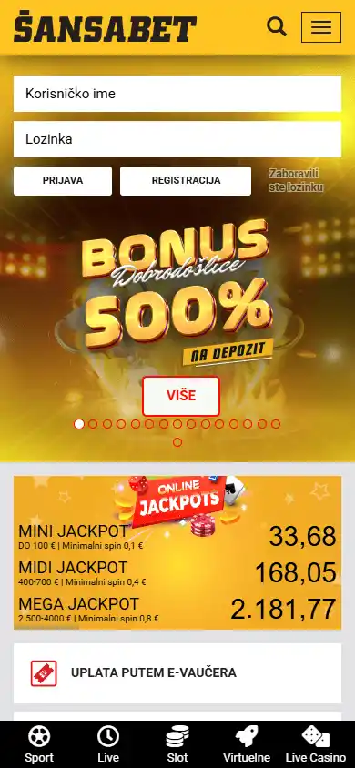 Sansabet Casino screenshot 4
