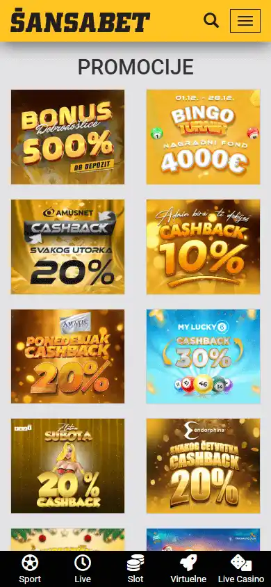 Sansabet Casino screenshot 6