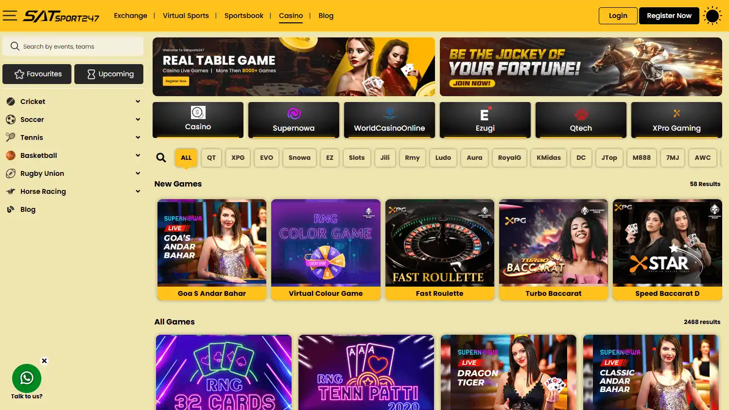 SAT Sport247 Casino screenshot 2