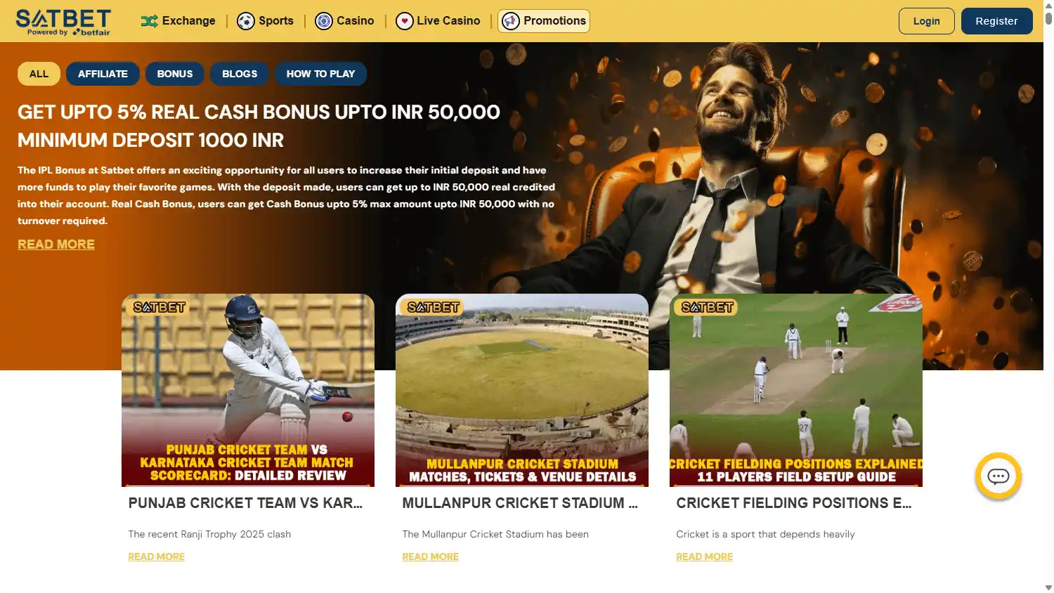Satbet Casino screenshot 4