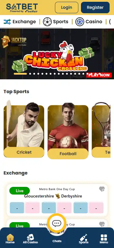 Satbet Casino screenshot 5