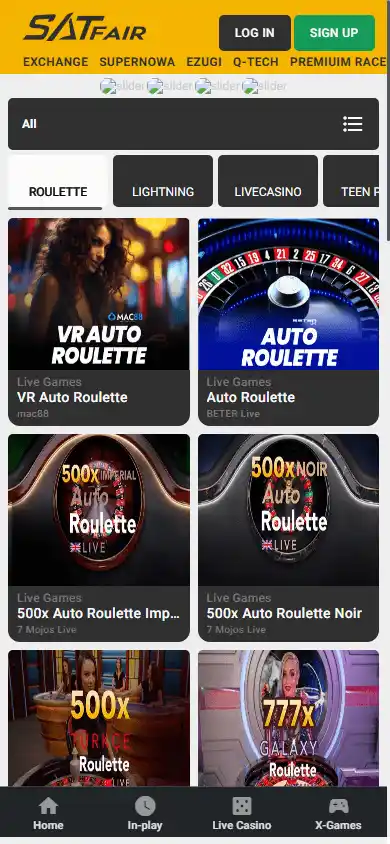 SatFair Casino screenshot 4