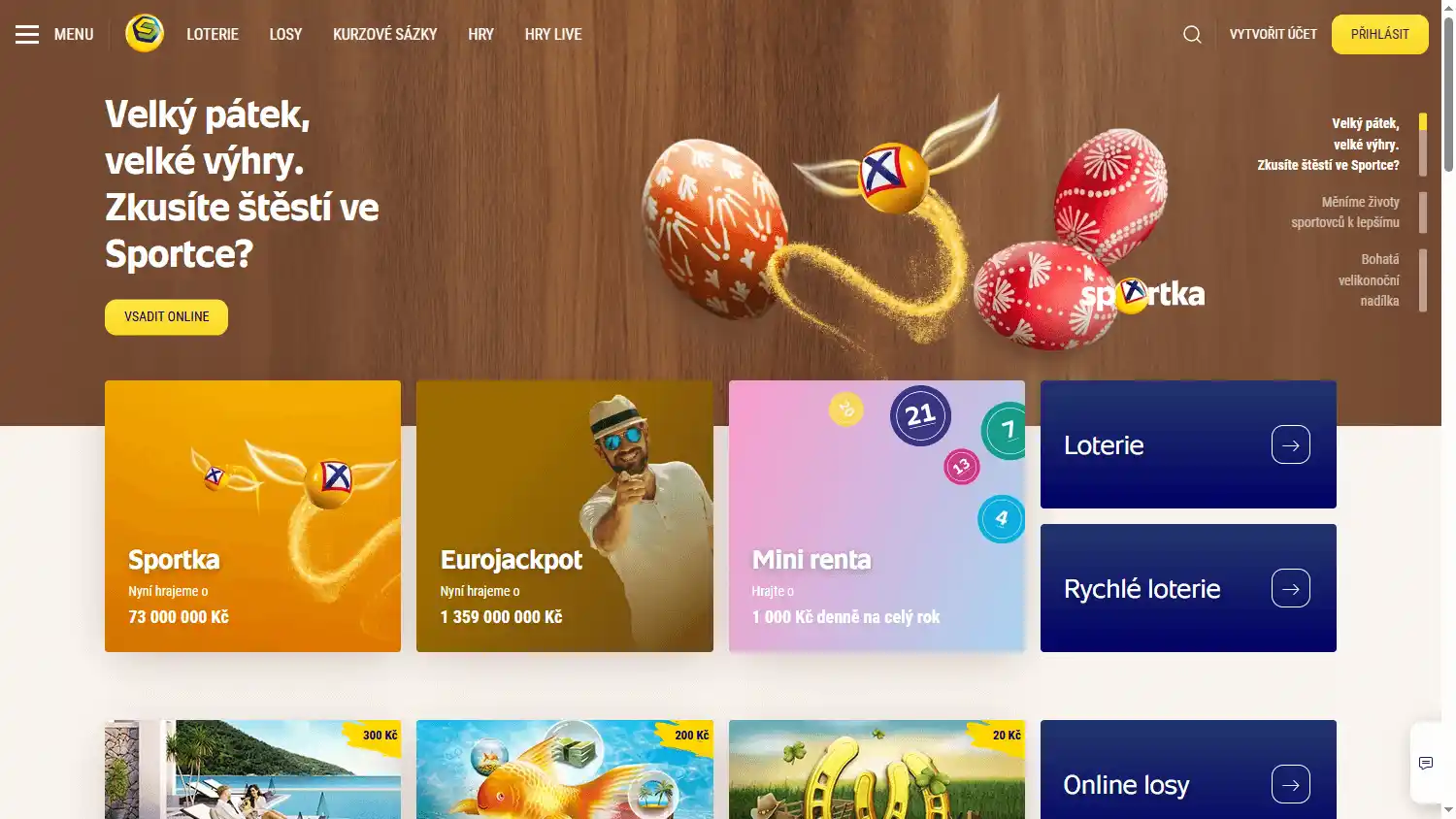 Sazka Hry screenshot 1