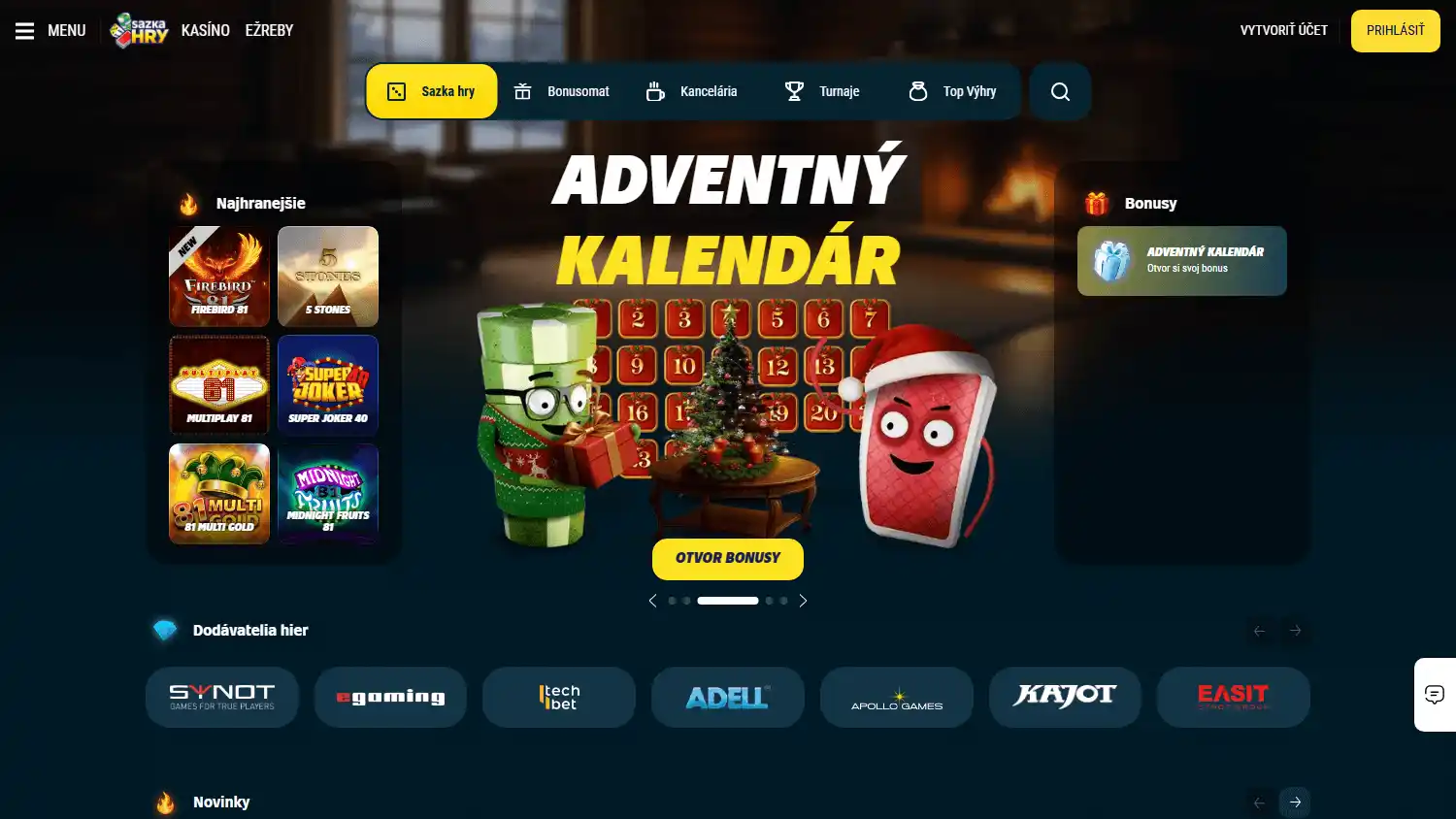 Sazka Hry Casino screenshot 1