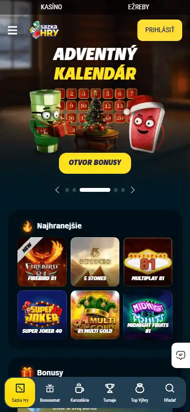 Sazka Hry Casino screenshot 3