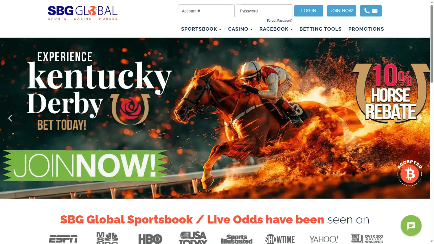 SBG Global Casino screenshot 1