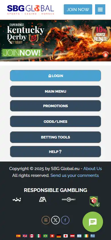SBG Global Casino screenshot 4