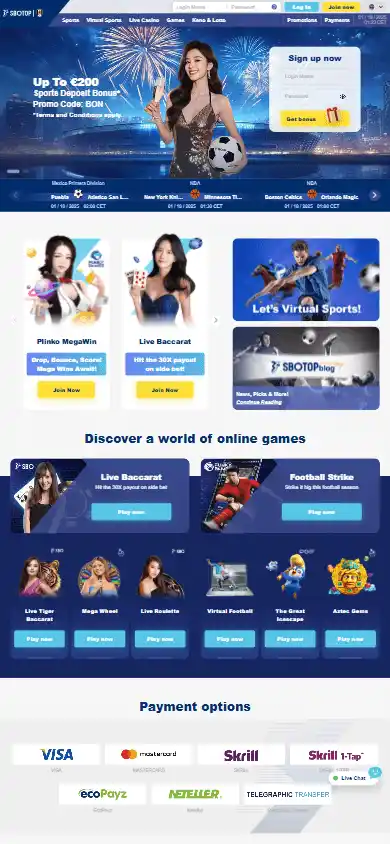 SBOTOP Casino screenshot 4