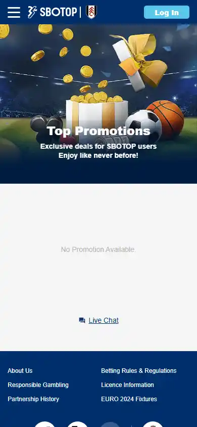 SBOTOP Casino screenshot 6