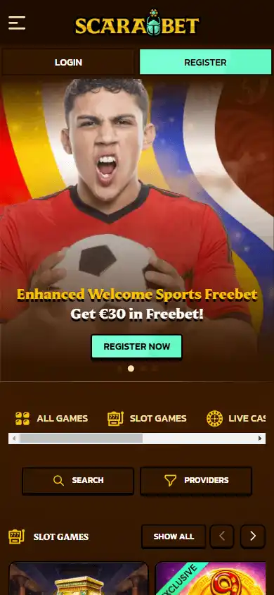 Scarawins Casino screenshot 4