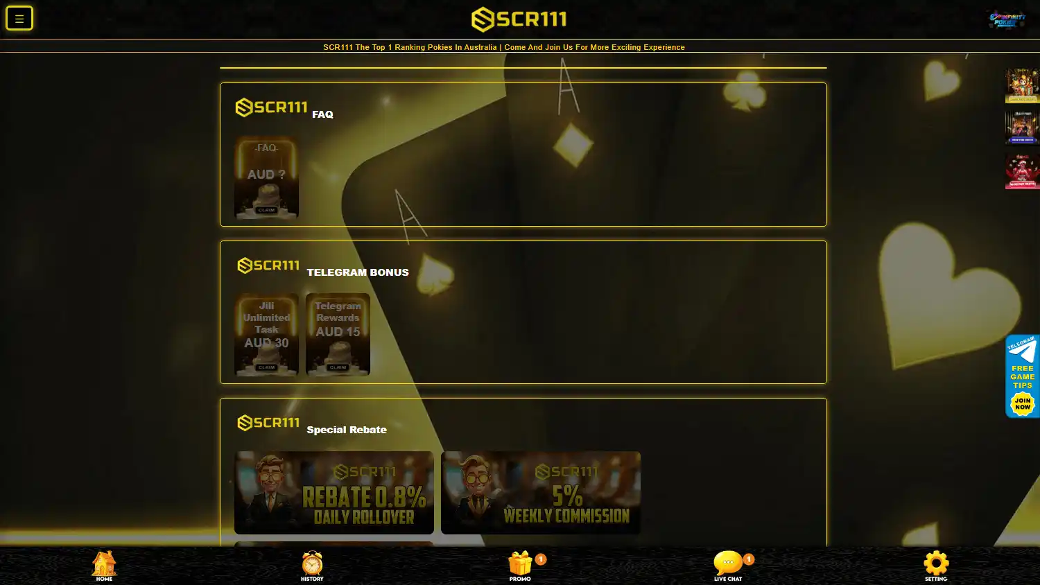 SCR111 Casino screenshot 3