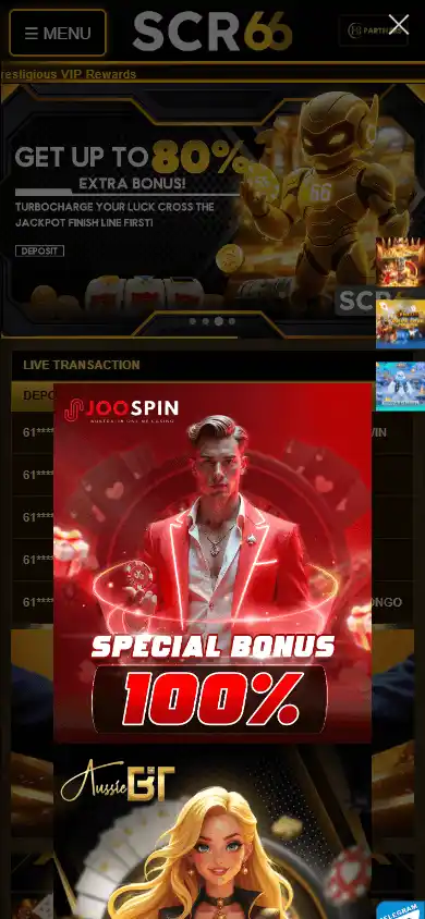 SCR66 Casino screenshot 3