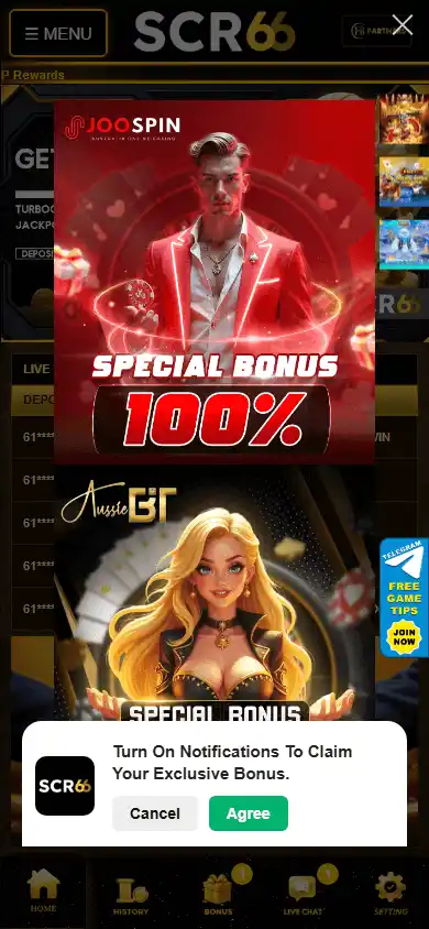 SCR66 Casino screenshot 4