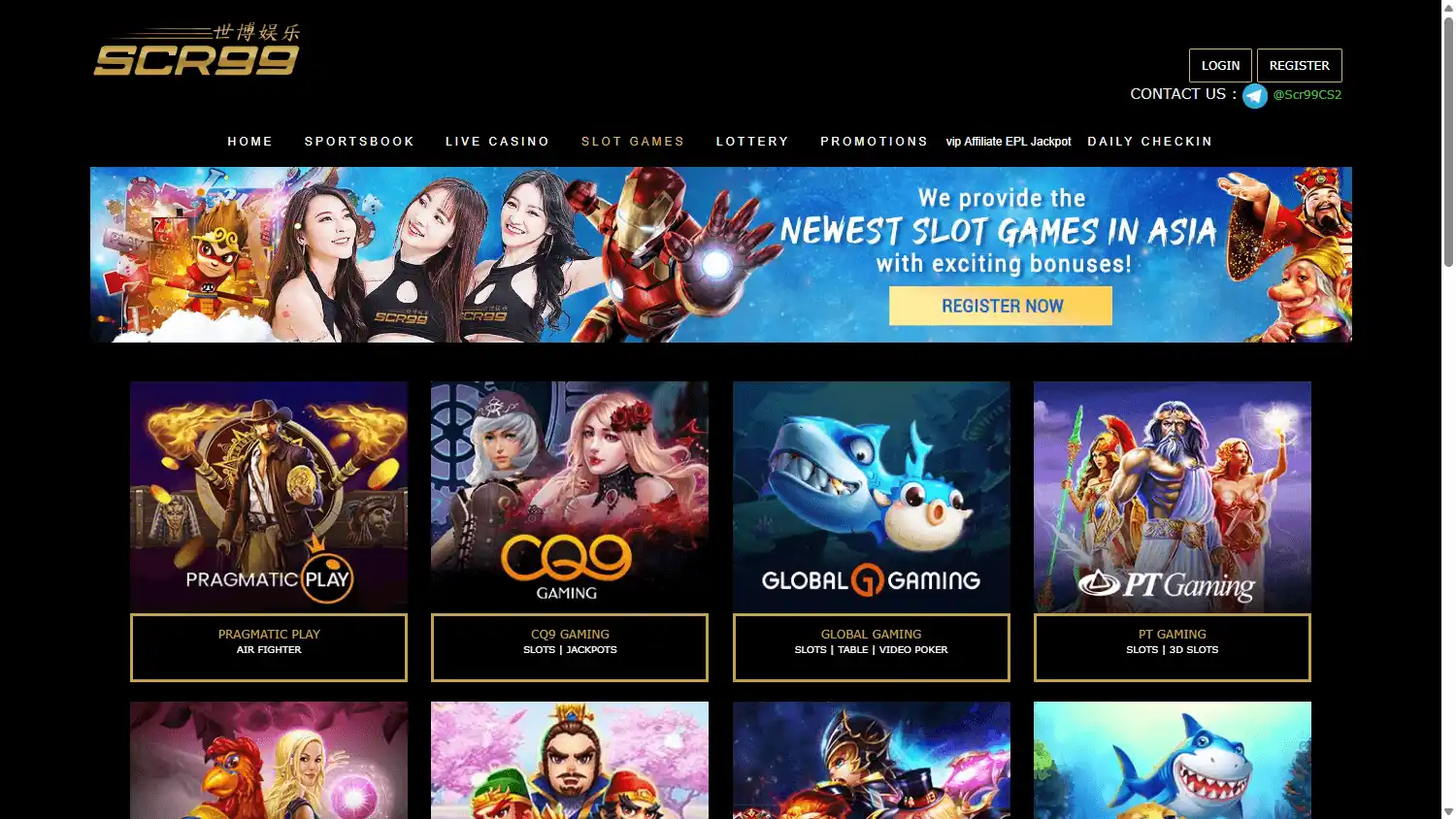 SCR99 Casino screenshot 2