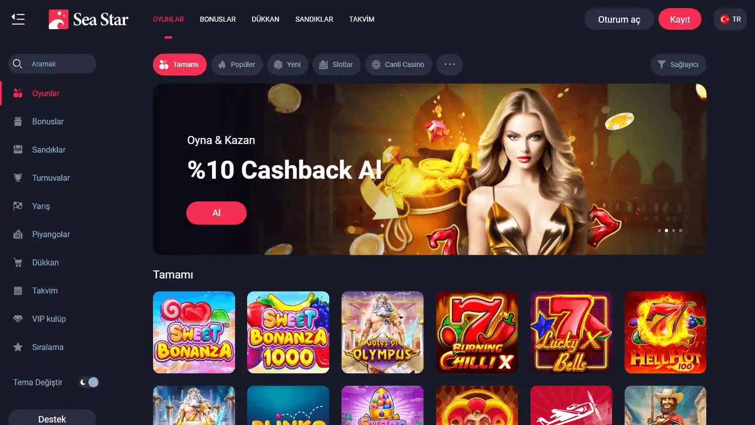 Sea Star Casino screenshot 2