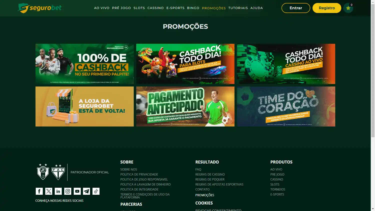 SeguroBet Casino screenshot 4