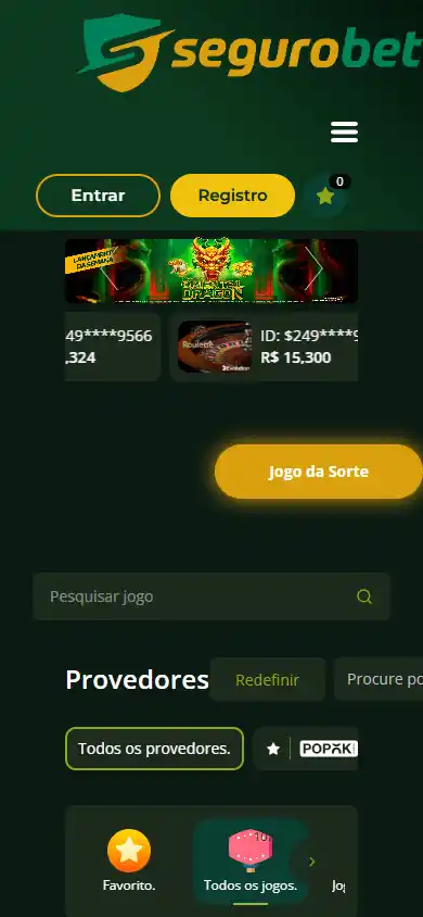SeguroBet Casino screenshot 5