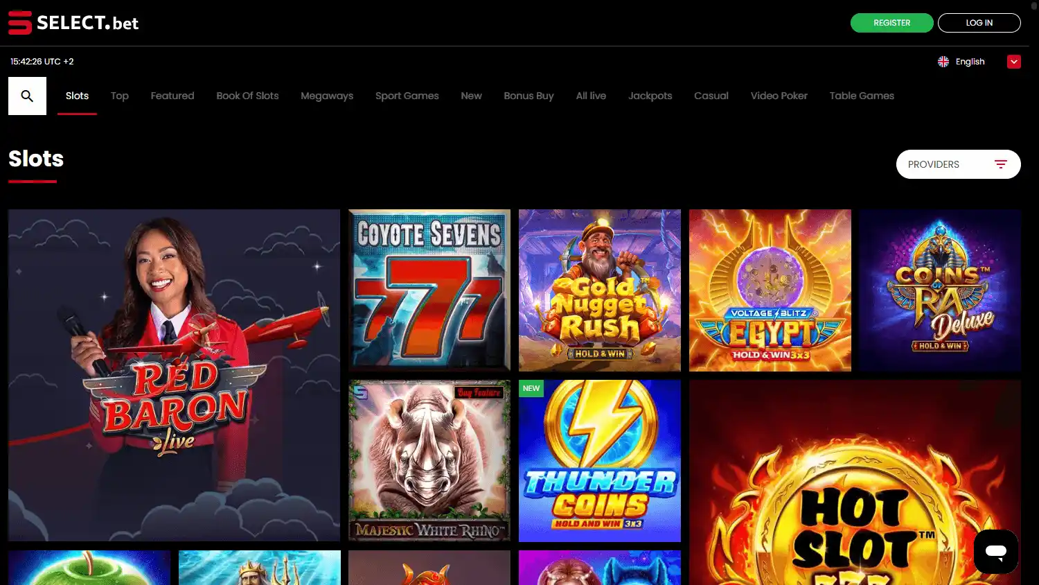 SELECT.bet Casino screenshot 2