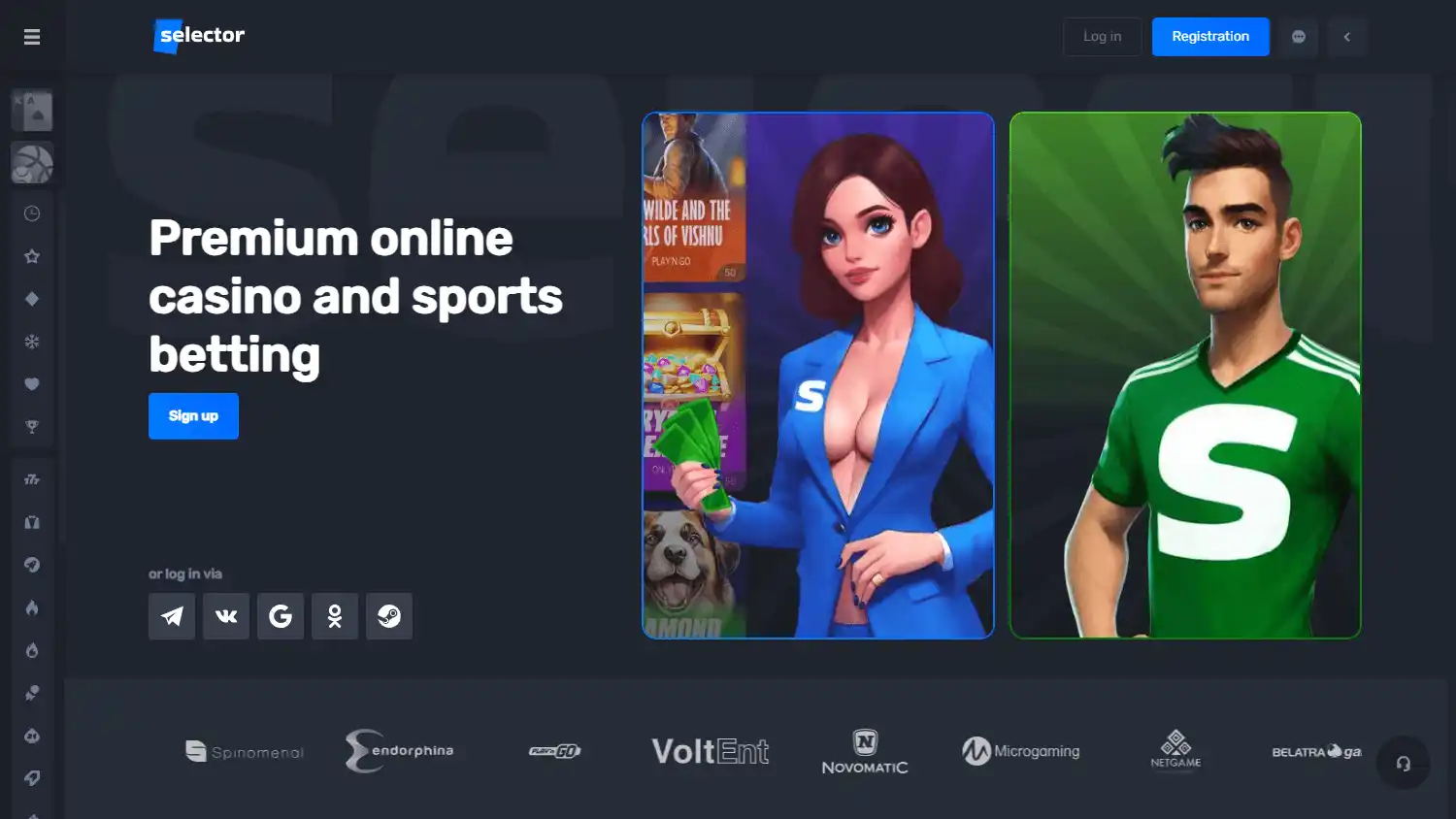 Selector Casino screenshot 1