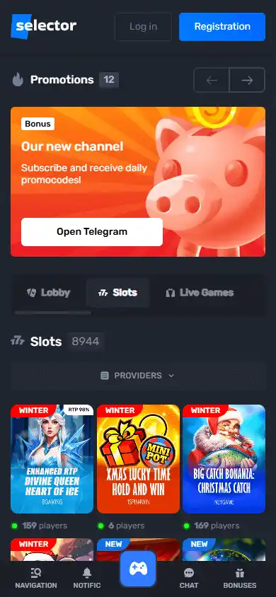 Selector Casino screenshot 5