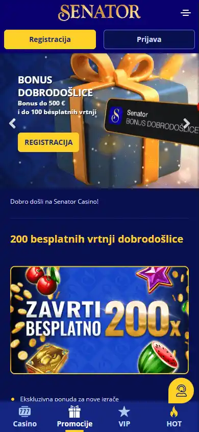 Senator Casino screenshot 4