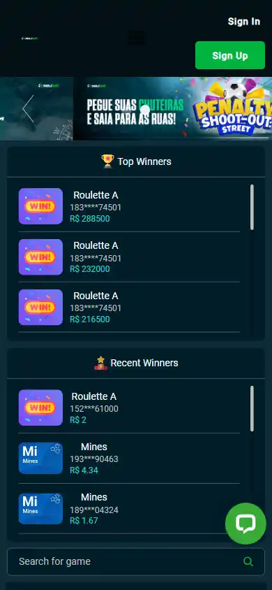 SeuBet Casino screenshot 5