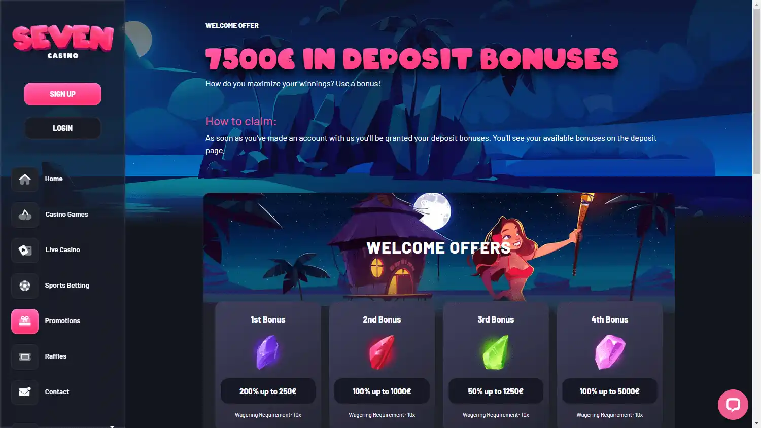 Seven Casino screenshot 3