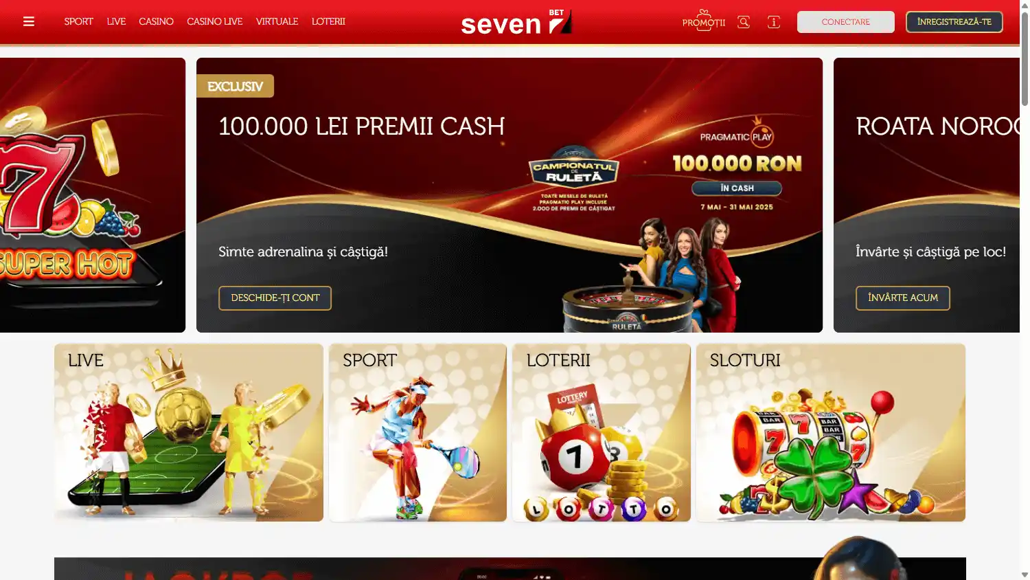 Seven.ro Casino screenshot 1