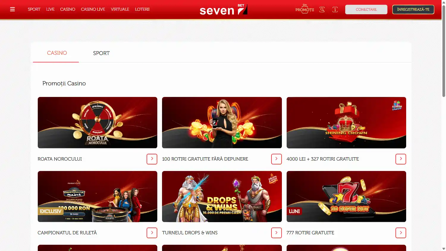 Seven.ro Casino screenshot 3