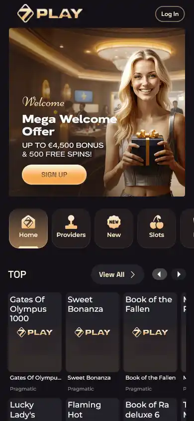SevenPlay Casino screenshot 3