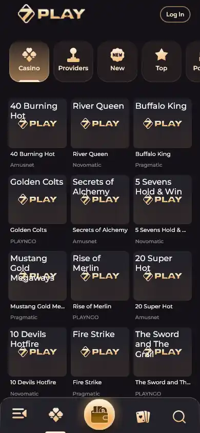 SevenPlay Casino screenshot 4