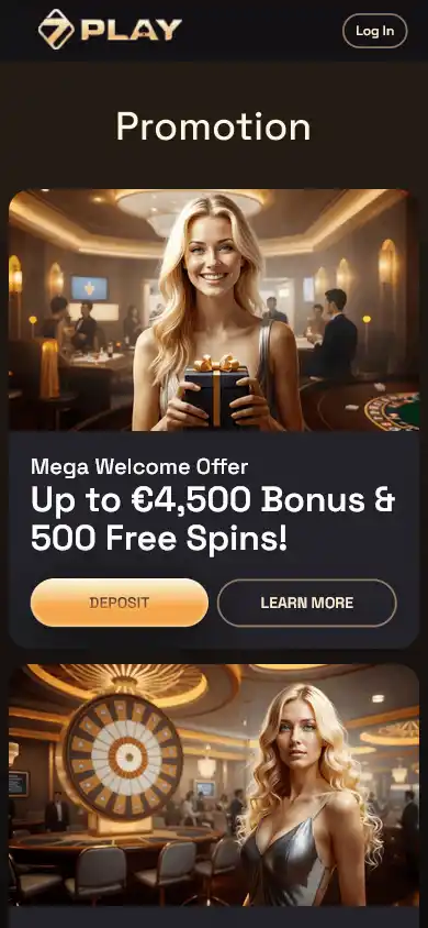 SevenPlay Casino screenshot 5