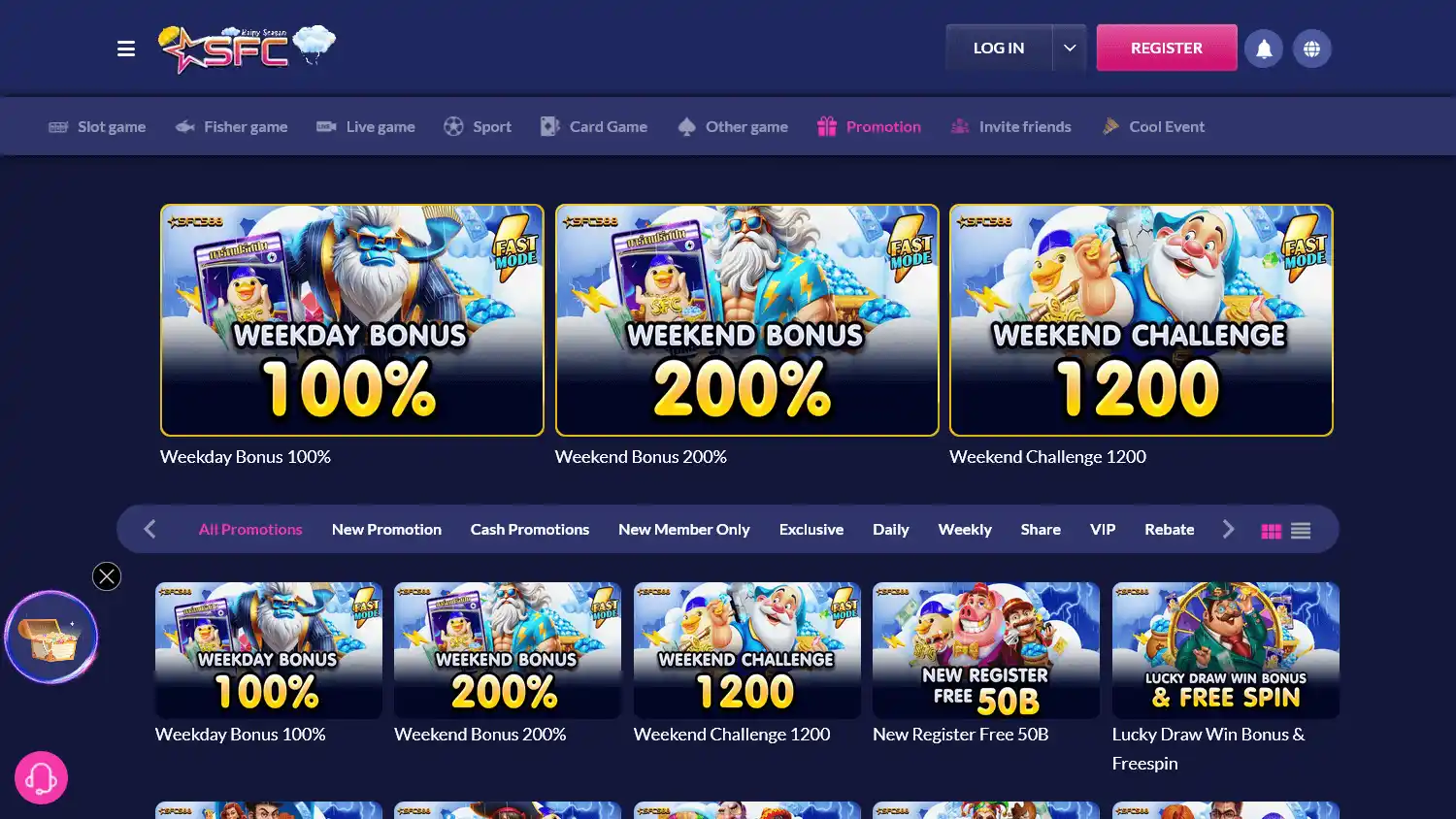 SFC588 Casino screenshot 2