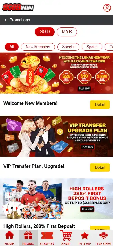 SG88Win Casino screenshot 6