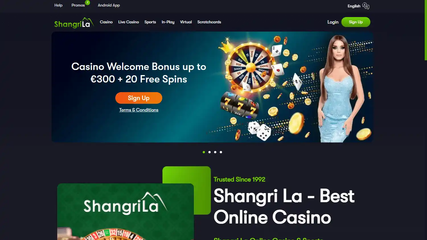 Shangri La Casino screenshot 1