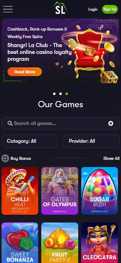 Shangri La Casino screenshot 5