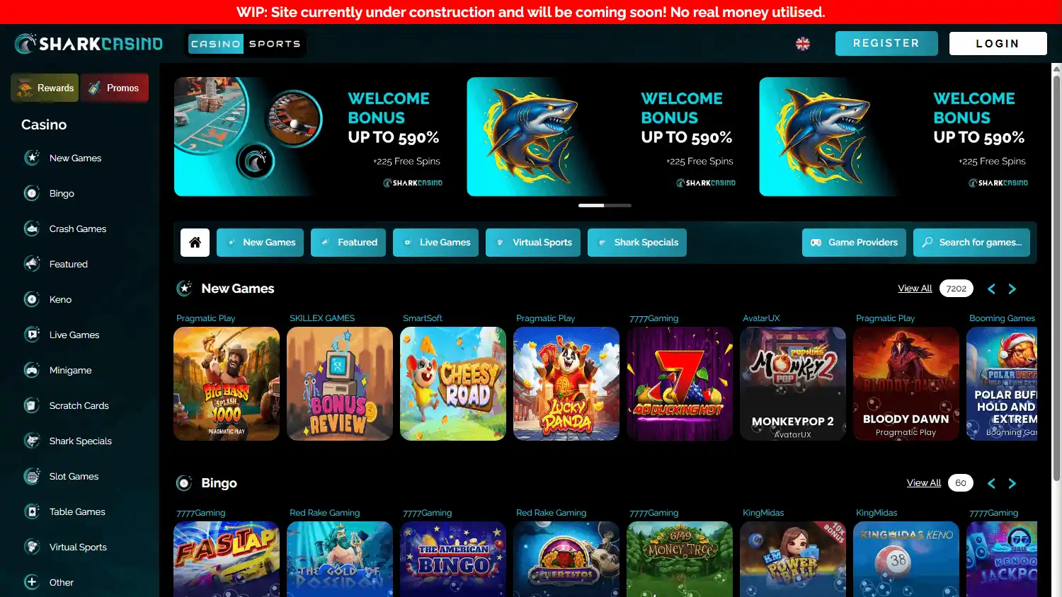 Shark Casino screenshot 1