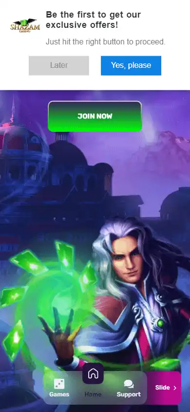 Shazam Casino screenshot 4