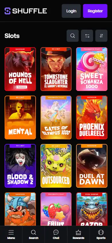 Shuffle Casino screenshot 5