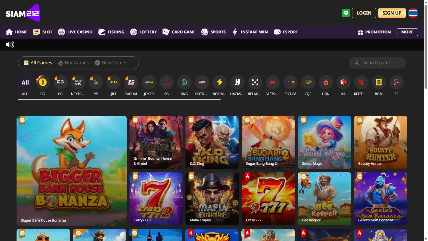 Siam212 Casino screenshot 2