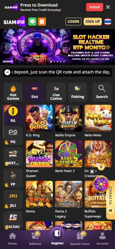 Siam212 Casino screenshot 5
