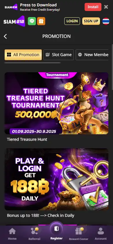 Siam212 Casino screenshot 6