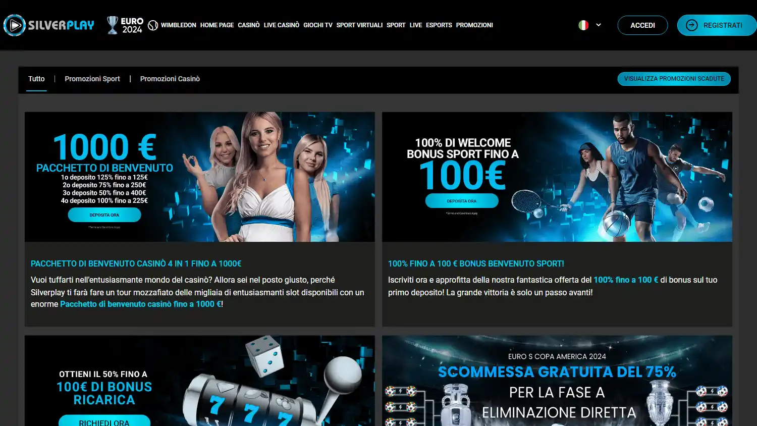 Silverplay Casino screenshot 3