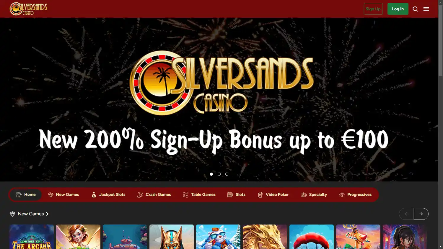 SilverSands Casino screenshot 2